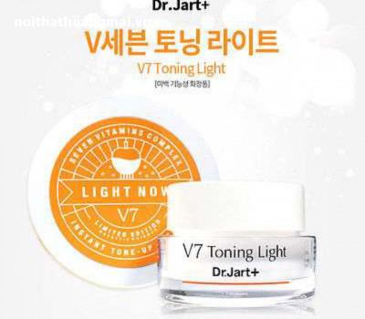Kem dưỡng trắng, tái tạo da, trị thâm nám Dr.Jart+ V7 Toning Light